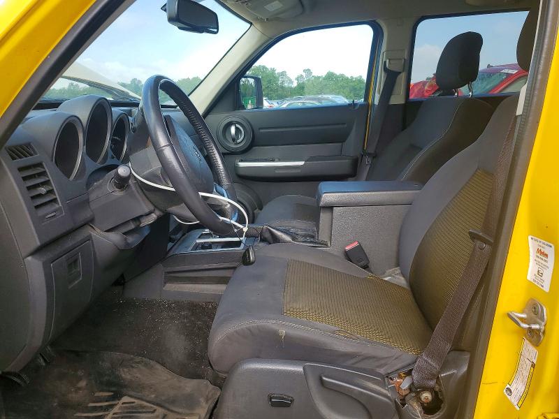 2011 Dodge Nitro VIN 1D4PU6GXXBW534554 COPART salvage auction — FRONT END, Pa - Cert Of Title, sold $550 on 2026-07-09 (photo 7)