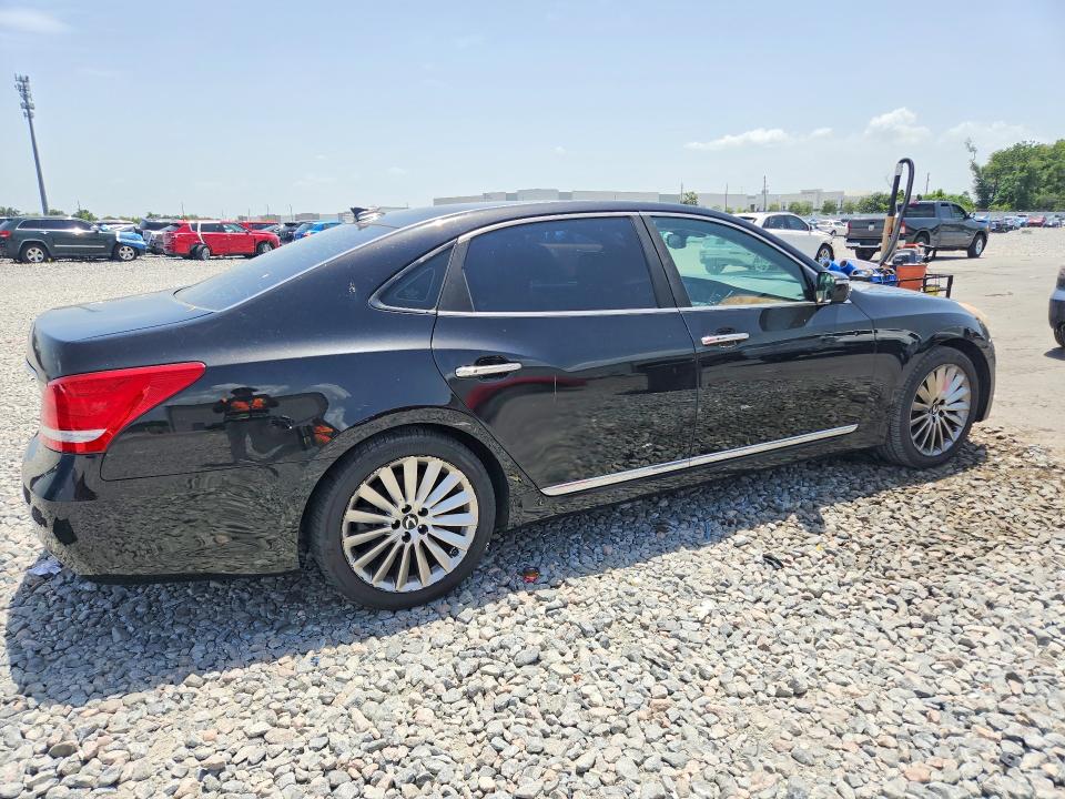 2014 Hyundai Equus VIN KMHGH4JH4EU074231 COPART salvage auction — REAR END, FL - CERT OF TITLE SLVG REBUILDABLE, sold $1,200 on 2026-07-20 (photo 3)