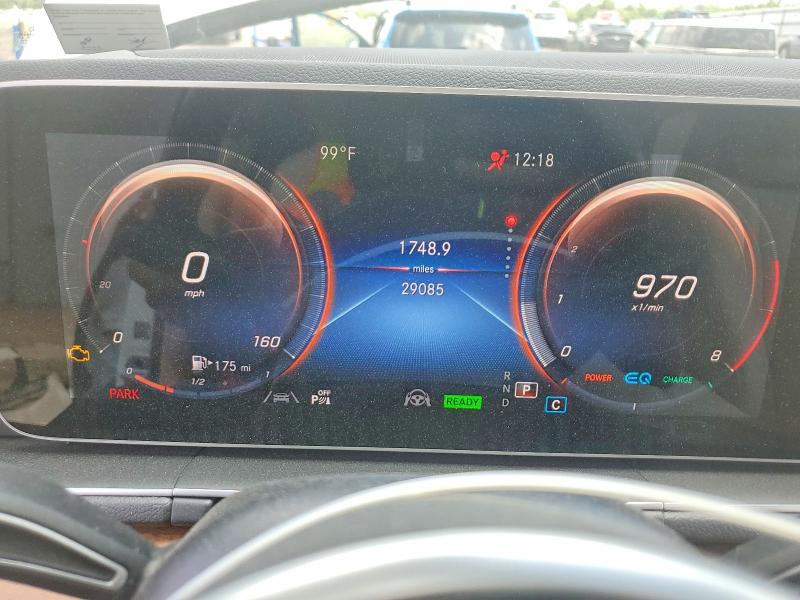 2022 Mercedes-benz Gle VIN 4JGFB5KB1NA821508 COPART salvage auction — FRONT END, Va - Cert Of Title - Salvage, sold $20,700 on 2026-07-29 (photo 9)