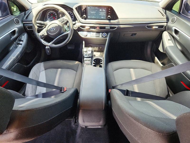 2020 Hyundai Sonata VIN 5NPEL4JA2LH038705 COPART salvage auction — FRONT END, Ca - Salvage Certificate, sold $3,400 on 2026-07-31 (photo 8)
