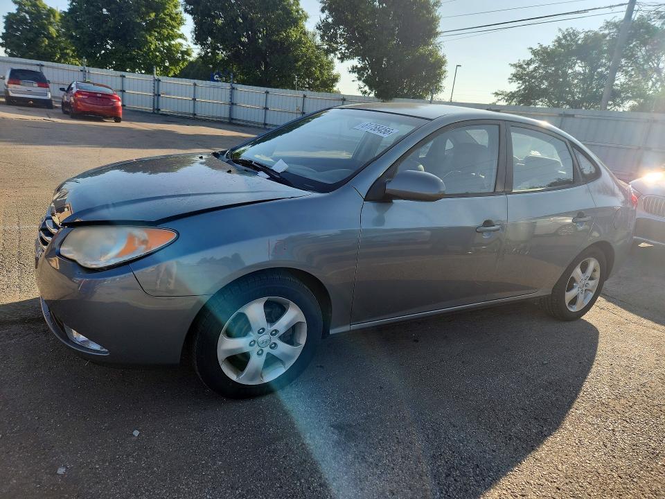 2010 Hyundai Elantra VIN KMHDU4AD8AU872351 COPART salvage auction — FRONT END, Oh - Cert Of Title-Salvage, sold $100 on 2026-07-31 (photo 1)