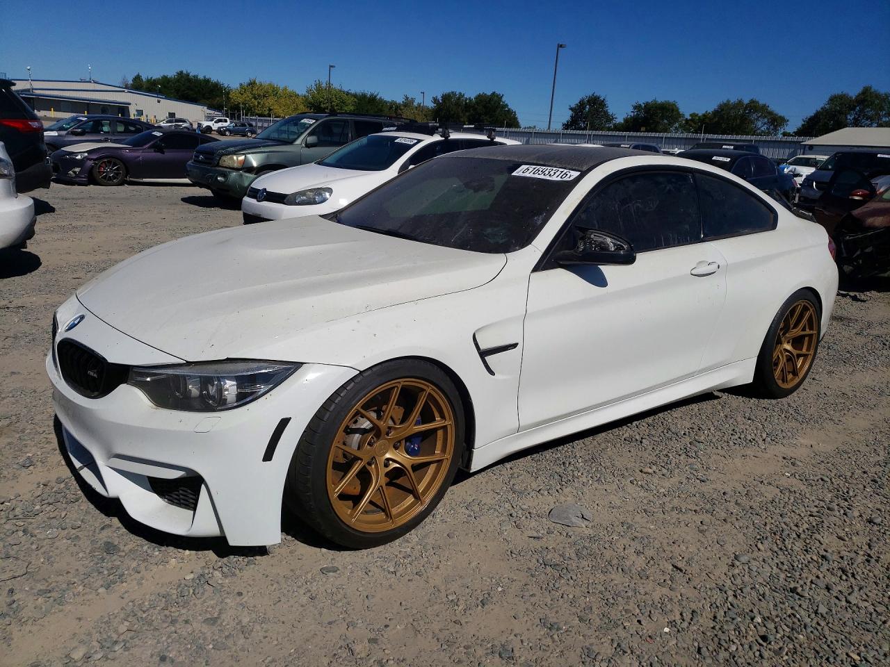2018 BMW M4 VIN WBS4Y9C5XJAC86890 — COPART salvage auction photo