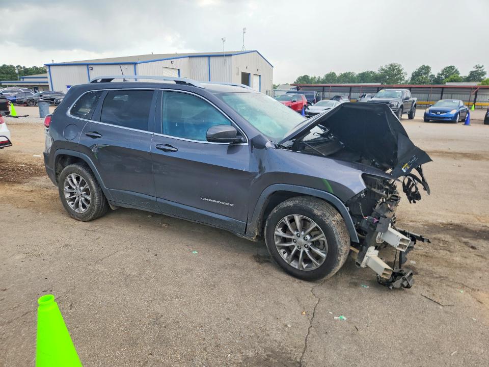 2021 Jeep Cherokee VIN 1C4PJLLB0MD116193 COPART salvage auction — FRONT END, Ms - Cert Of Title-Salvaged, sold $30 on 2026-07-31 (photo 4)