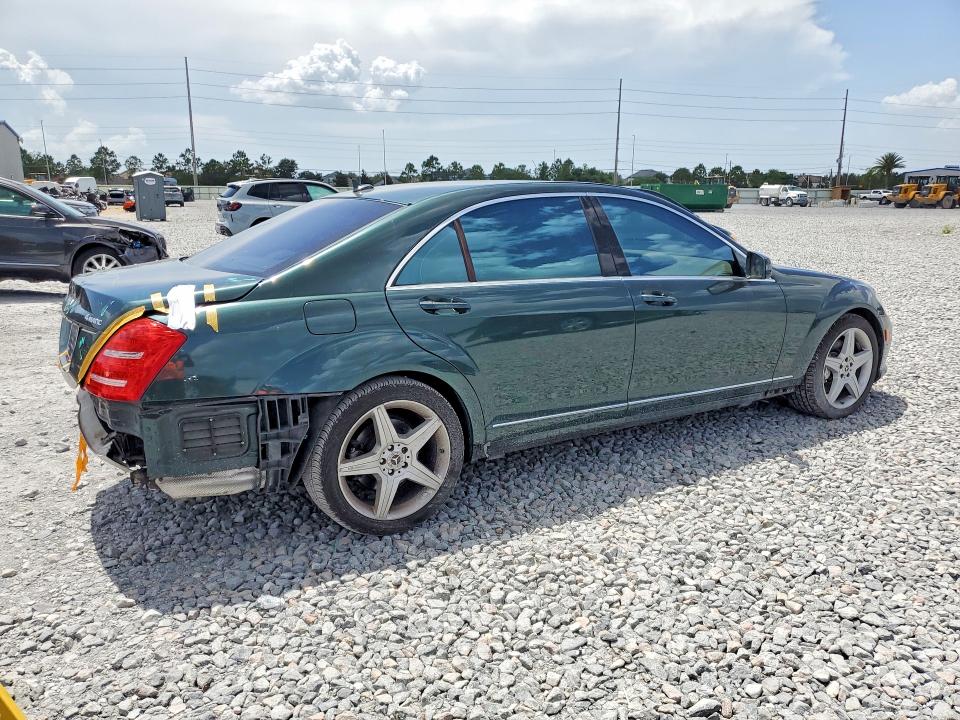 2010 Mercedes-benz S class VIN WDDNG8GB9AA329773 COPART salvage auction — REAR END, FL - CERT OF TITLE SLVG REBUILDABLE, sold $4,350 on 2026-08-04 (photo 3)