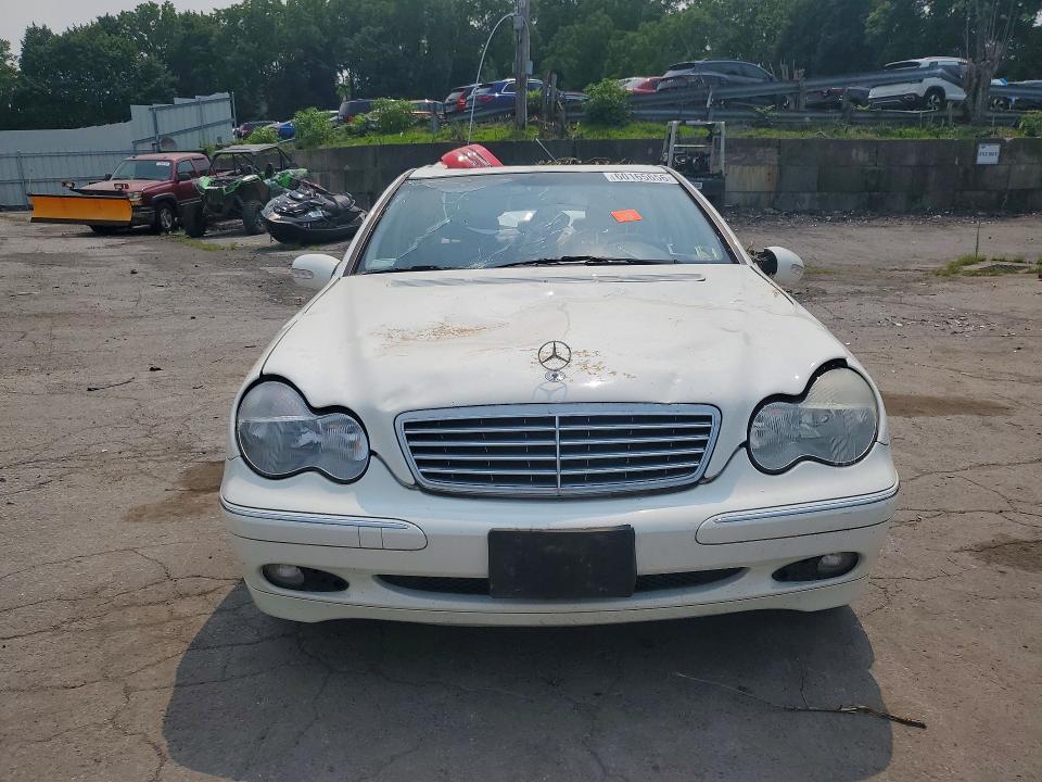 2003 Mercedes-benz C class VIN WDBRF61JX3F387849 COPART salvage auction — REAR END, NY - MV-907A SALVAGE CERTIFICATE, sold $325 on 2026-07-28 (photo 5)
