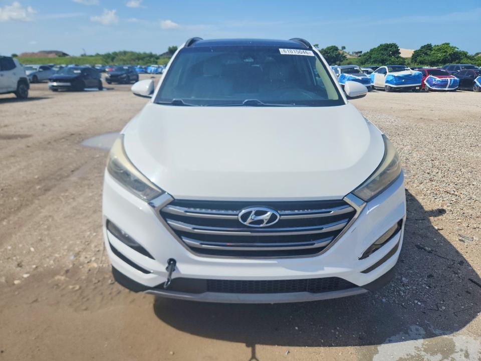 2018 Hyundai Tucson VIN KM8J33A27JU809353 COPART salvage auction — FRONT END, FL - CERTIFICATE OF TITLE, sold $3,500 on 2026-07-16 (photo 5)