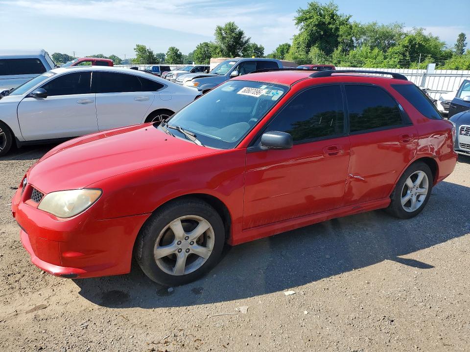 2006 Subaru Impreza VIN JF1GG67656H804530 COPART salvage auction — REAR END, On - Permit No Brand - Unfit, sold $150 on 2026-07-28 (photo 1)