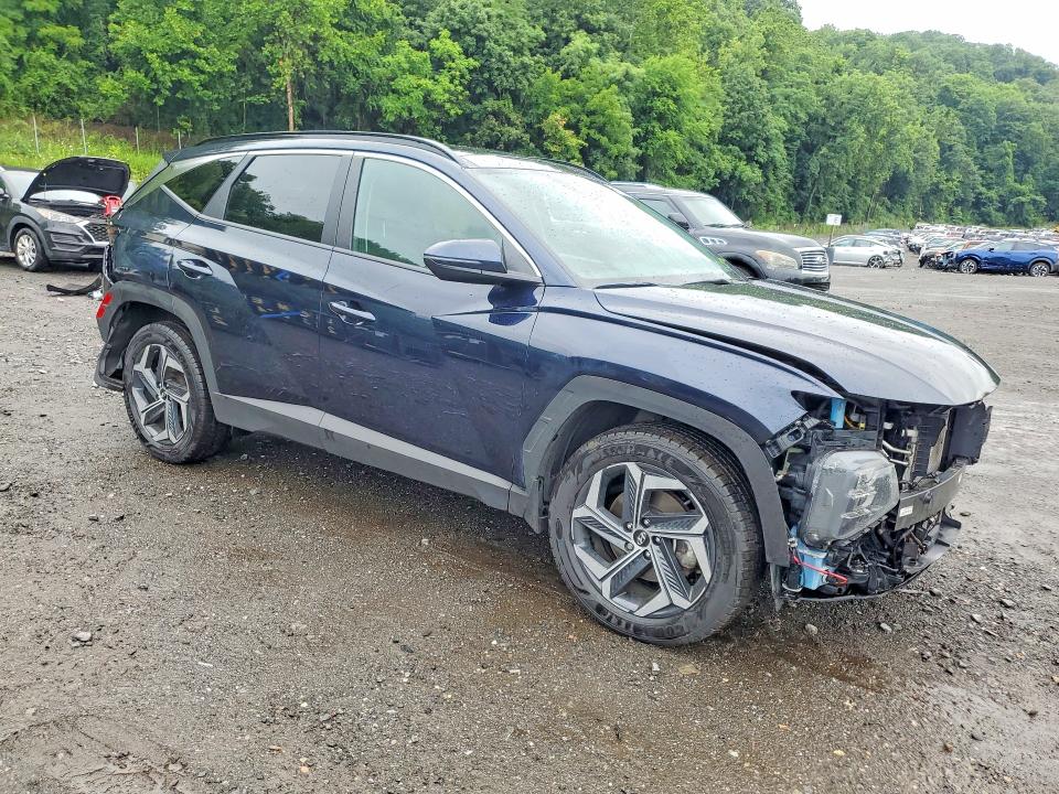 2024 Hyundai VIN KM8JCCD16RU217442 COPART salvage auction — REAR END, Ny - Mv-907A Salvage Certificate, sold $9,400 on 2026-07-09 (photo 4)