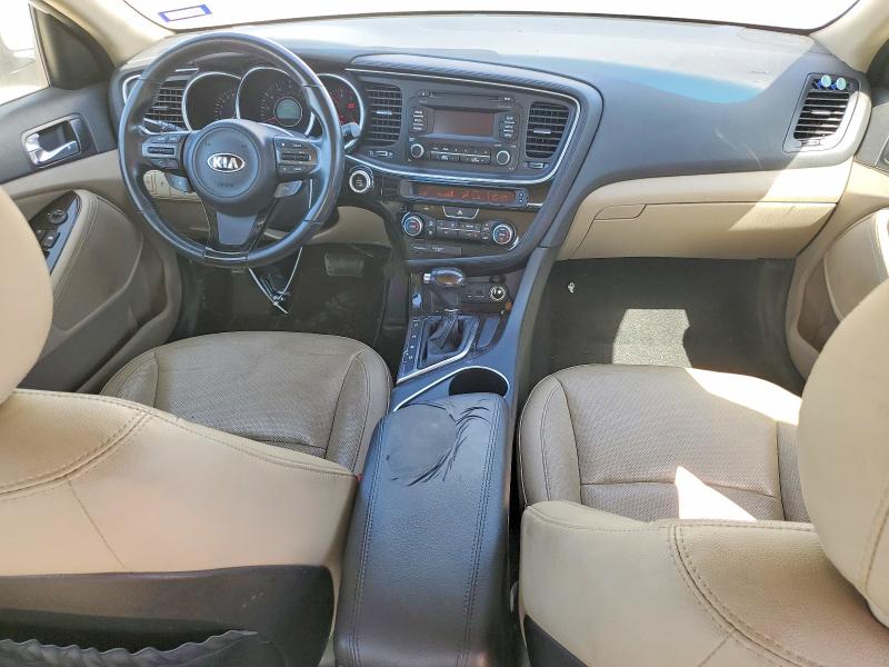 2015 Kia Optima VIN 5XXGN4A71FG409456 COPART salvage auction — MECHANICAL, Tx - Certificate Of Title, sold $625 on 2026-07-15 (photo 8)
