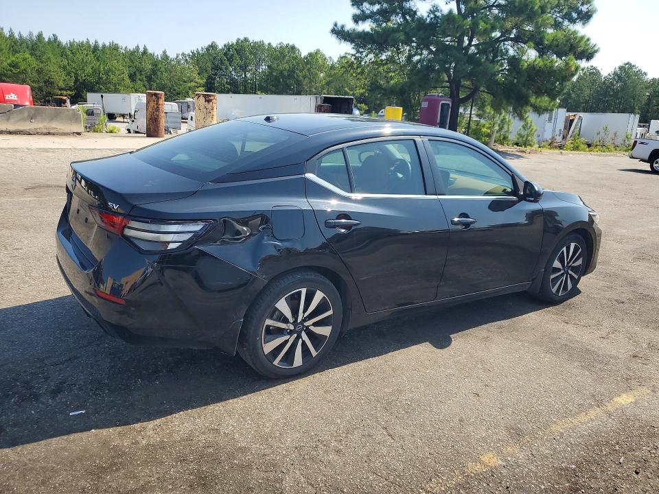 2024 Nissan Sentra VIN 3N1AB8CV7RY358738 COPART salvage auction — REAR END, Sc - Certificate Of Title, sold $9,800 on 2026-07-30 (photo 3)