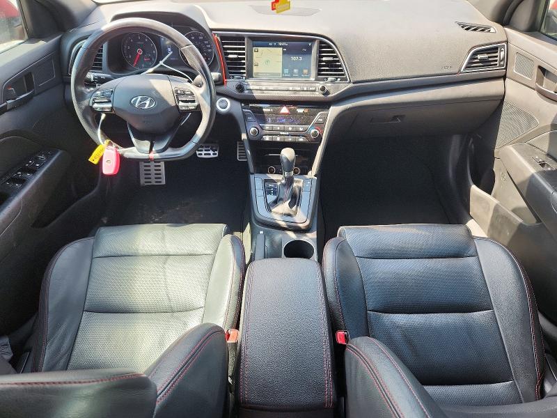 2017 Hyundai Elantra VIN KMHD04LB1HU315170 COPART salvage auction — MINOR DENT/SCRATCHES, Ms - Certificate Of Title, sold $675 on 2026-07-24 (photo 8)