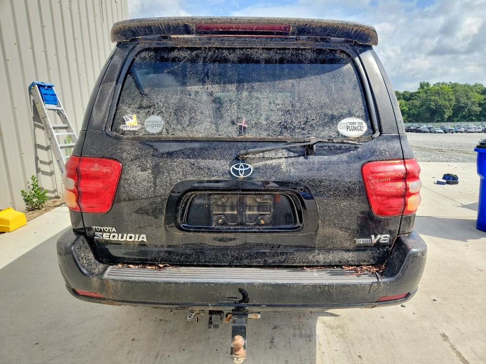 2001 Toyota Sequoia VIN 5TDZT38A31S047681 COPART salvage auction — NORMAL WEAR, Ga - Certificate Of Title, sold $525 on 2026-07-30 (photo 6)