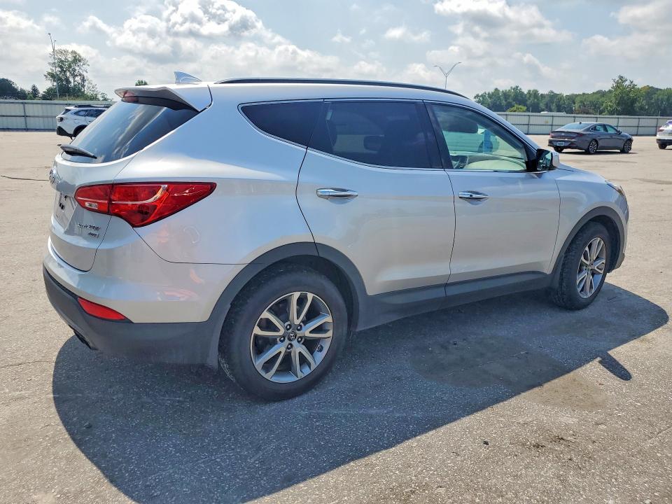 2014 Hyundai Santa fe VIN 5XYZUDLA3EG152038 COPART salvage auction — UNDERCARRIAGE, Nc - Dealer Only Clean Title, sold $1,350 on 2026-07-14 (photo 3)