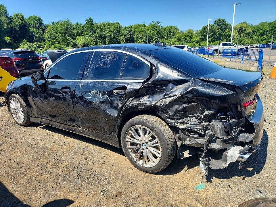 2024 BMW 3 series VIN 3MW69FF09R8E87323 COPART salvage auction — REAR END, WV - CERTIFICATE OF TITLE (P), sold $18,000 on 2026-07-30 (photo 2)