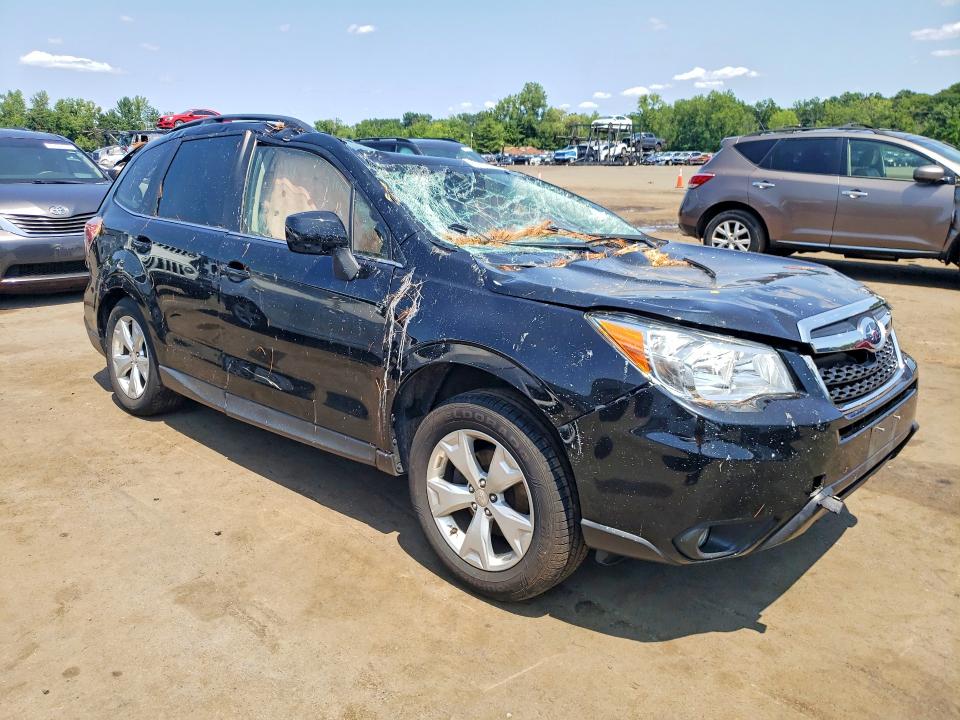 2015 Subaru Forester VIN JF2SJAKC8FH598496 COPART salvage auction — ROOF, Ct - Cert Of Title-Salvage, sold $1,000 on 2026-07-31 (photo 4)