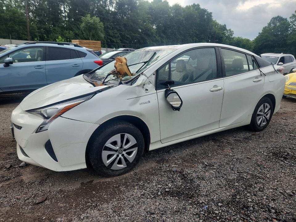2016 Toyota Prius VIN JTDKARFU9G3020714 COPART salvage auction — ALL OVER, PA - CERTIFICATE OF SALVAGE, sold $4,950 on 2026-07-27 (photo 1)