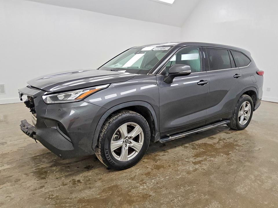 2020 Toyota Highlander VIN 5TDCZRAH7LS505062 COPART salvage auction — MINOR DENT/SCRATCHES, Ga - Certificate Of Title, sold $350 on 2026-07-28 (photo 1)