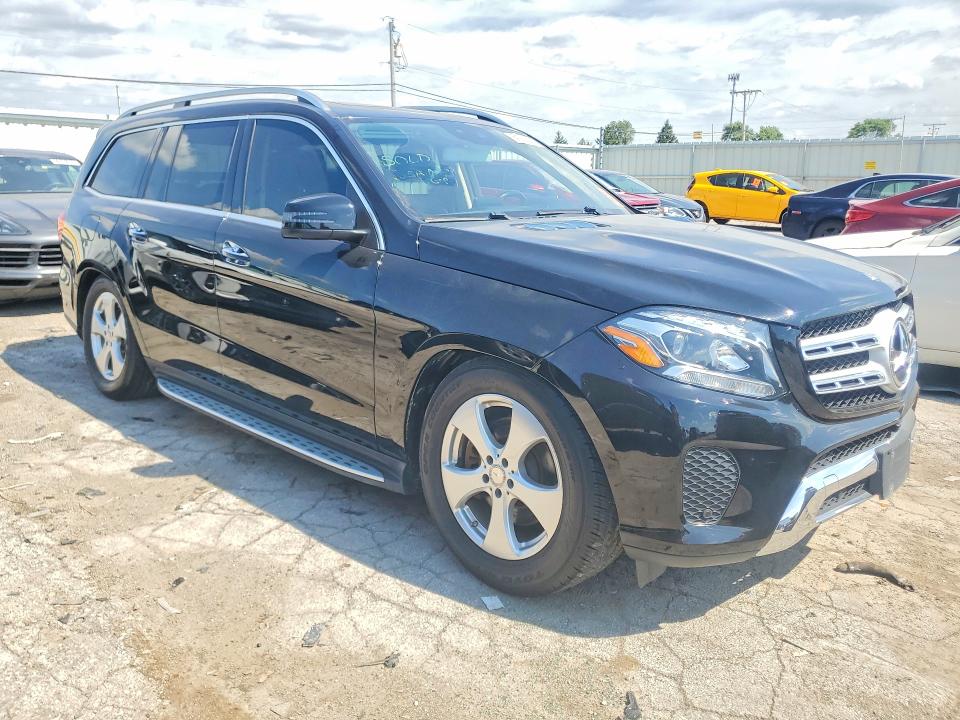 2017 Mercedes-benz Gls-klasse VIN 4JGDF6EE8HA741666 COPART salvage auction — MINOR DENT/SCRATCHES, Il - Certificate Of Title (P), sold $8,800 on 2026-07-29 (photo 4)