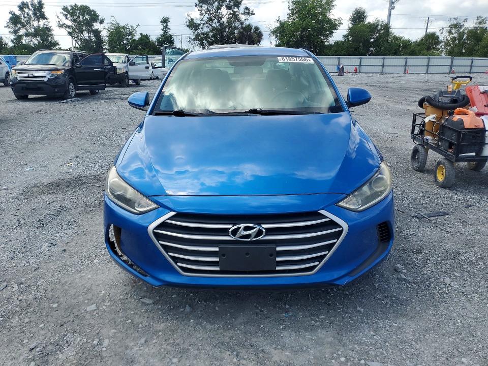 2018 Hyundai Elantra VIN KMHD84LF6JU473831 COPART salvage auction — REAR END, FL - CERTIFICATE OF TITLE, sold $725 on 2026-07-28 (photo 5)