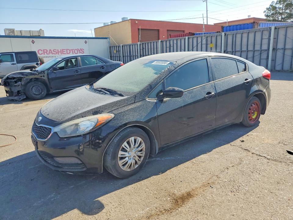2014 Kia Forte VIN KNAFK4A60E5179565 COPART salvage auction — REAR END, CO - CERT OF TITLE-SALVAGE HISTORY, sold $875 on 2026-07-24 (photo 1)