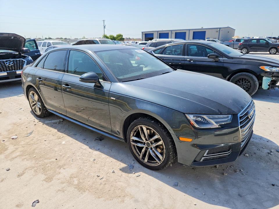 2017 Audi A4 VIN WAUKMAF49HN038707 COPART salvage auction — MECHANICAL, TX - CERTIFICATE OF TITLE, sold $175 on 2026-07-28 (photo 4)