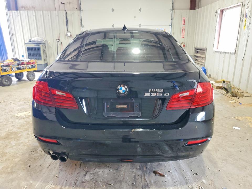 2015 BMW 5er VIN WBAXA5C58FD691566 COPART salvage auction — MECHANICAL, Wv - Certificate Of Title, sold $2,500 on 2026-07-26 (photo 6)
