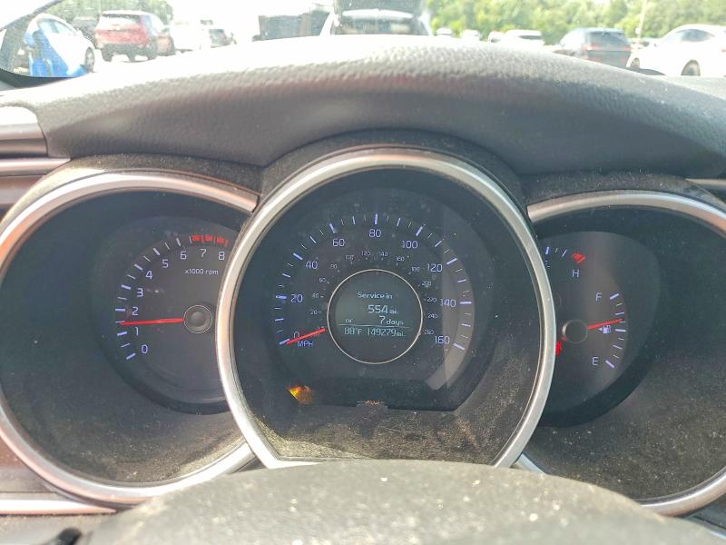2015 Kia Optima VIN KNAGM4A7XF5608266 COPART salvage auction — FRONT END, Nc - Salvage Certificate Of Title, sold $350 on 2026-07-28 (photo 9)