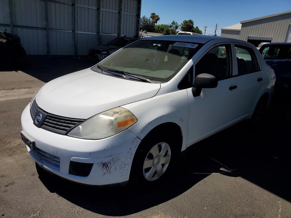 2009 Nissan Versa VIN 3N1CC11E99L436627 COPART salvage auction — MINOR DENT/SCRATCHES, CA - DIS/DLR/EXP ONLY CLEAN TITLE, sold $900 on 2026-07-09 (photo 1)