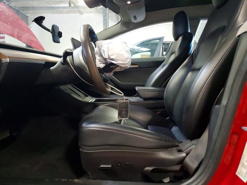 2022 Tesla Model 3 VIN 5YJ3E1EA7NF288744 COPART salvage auction — FRONT END, CT - CERTIFICATE OF TITLE, sold $5,300 on 2026-07-20 (photo 7)