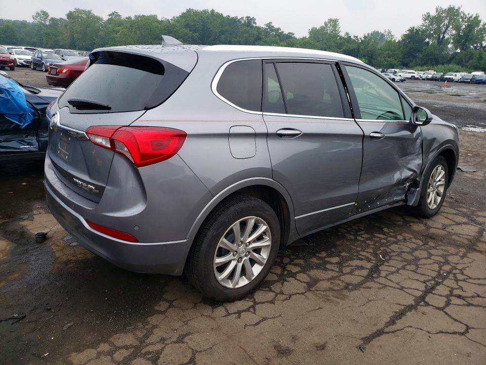 2020 Buick Envision VIN LRBFX2SA6LD060335 COPART salvage auction — SIDE, CT - CERT OF TITLE-SALVAGE, sold $1,150 on 2026-07-24 (photo 3)