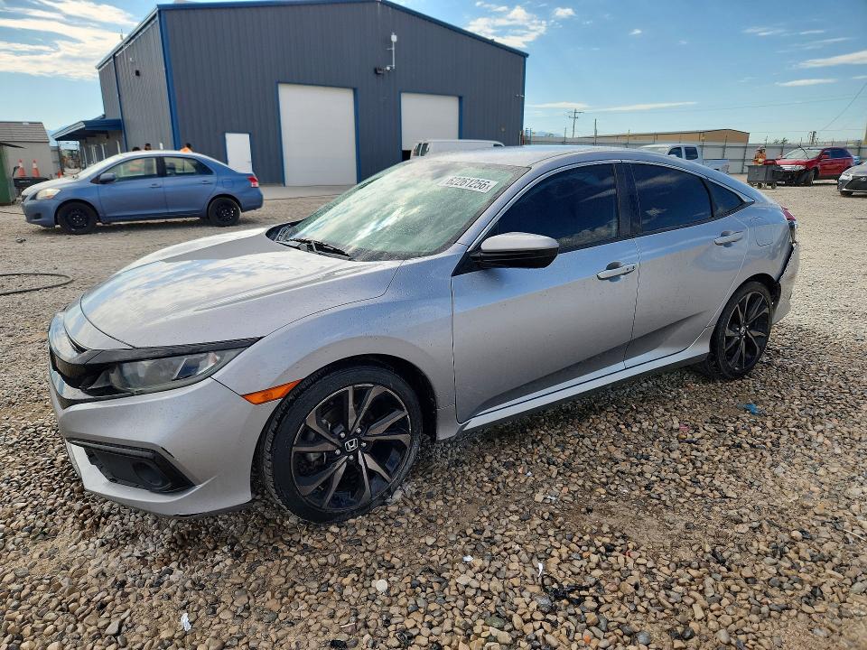 2019 Honda Civic VIN 2HGFC2F89KH545270 — COPART salvage auction photo