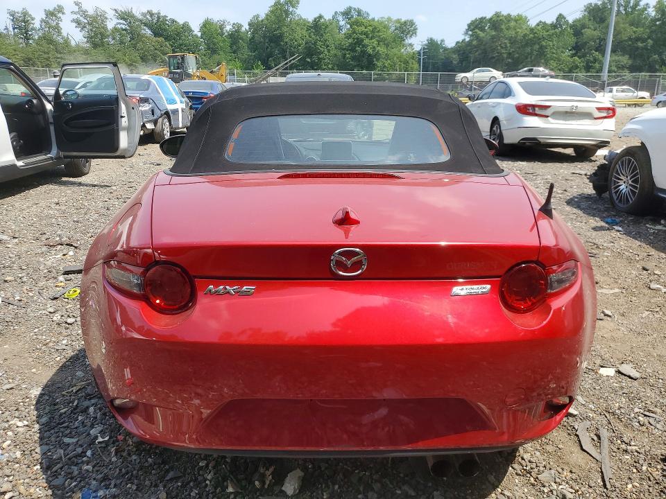 2016 Mazda Mx-5 VIN JM1NDAD7XG0112385 COPART salvage auction — FRONT END, Md - Cert Of Salvage > 75% Damage, sold $3,000 on 2026-07-24 (photo 6)