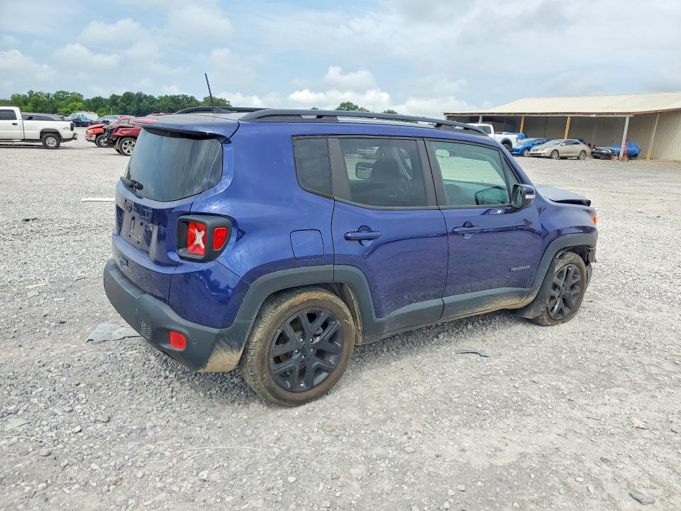 2018 Jeep Renegade VIN ZACCJABB8JPG74729 COPART salvage auction — FRONT END, Tn - Salvage Certificate, sold $175 on 2026-07-21 (photo 3)