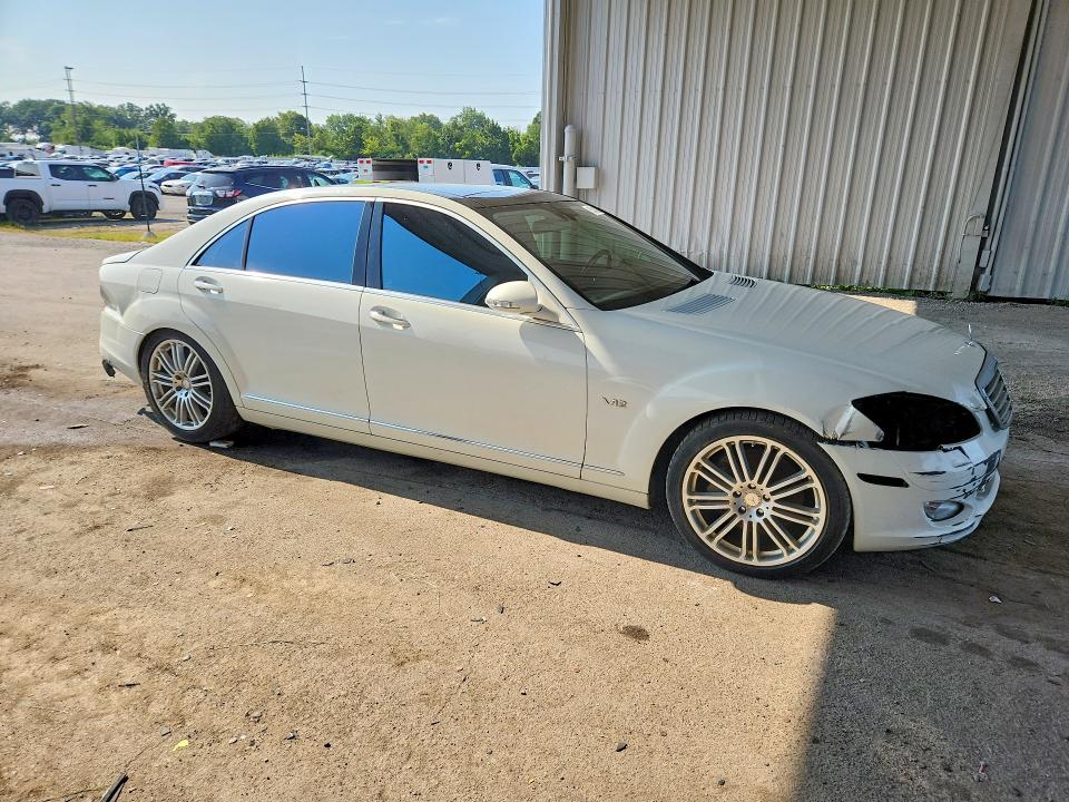 2008 Mercedes-benz S class VIN WDDNG76X38A162246 COPART salvage auction — FRONT END, In - Certificate Of Title, sold $2,781 on 2026-08-10 (photo 4)