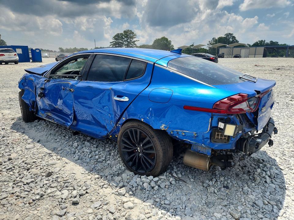 2019 Kia Stinger VIN KNAE15LA2K6063991 COPART salvage auction — ALL OVER, GA - CERTIFICATE OF TITLE, sold $250 on 2026-07-22 (photo 2)