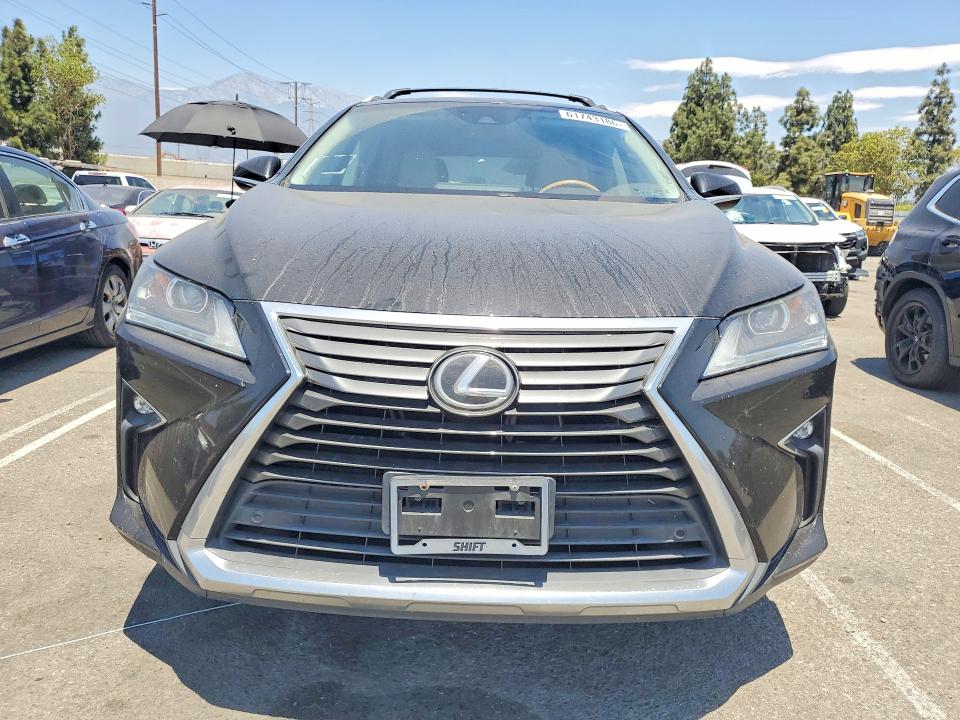 2016 Lexus Rx VIN 2T2BZMCAXGC007480 COPART salvage auction — NORMAL WEAR, CA - DIS/DLR/EXP ONLY CLEAN TITLE, sold $12,200 on 2026-09-03 (photo 5)