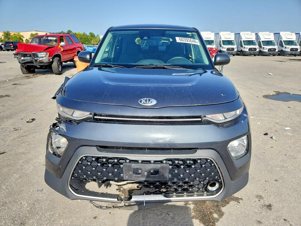 2021 Kia Soul VIN KNDJ23AU9M7736417 COPART salvage auction — FRONT END, Salvage Title, sold $375 on 2026-07-23 (photo 5)