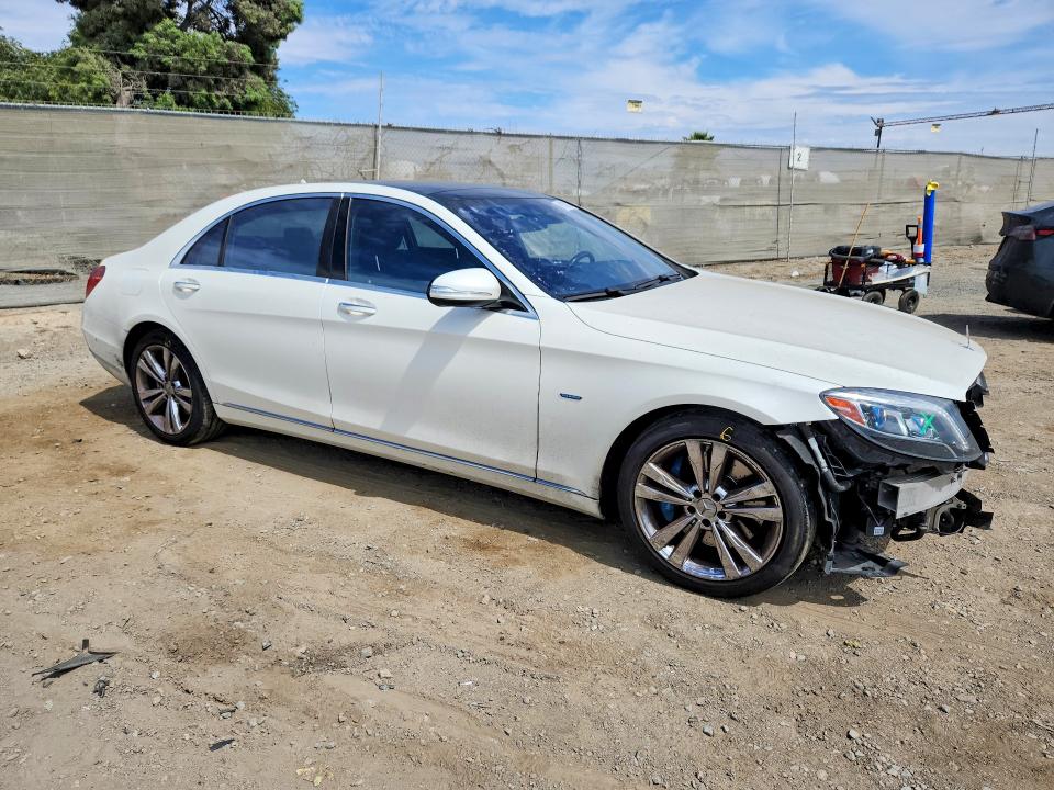 2017 Mercedes-benz S-klasse VIN WDDUG6DB8HA317189 COPART salvage auction — FRONT END, Ca - Salvage Certificate, sold $10,600 on 2026-08-18 (photo 4)