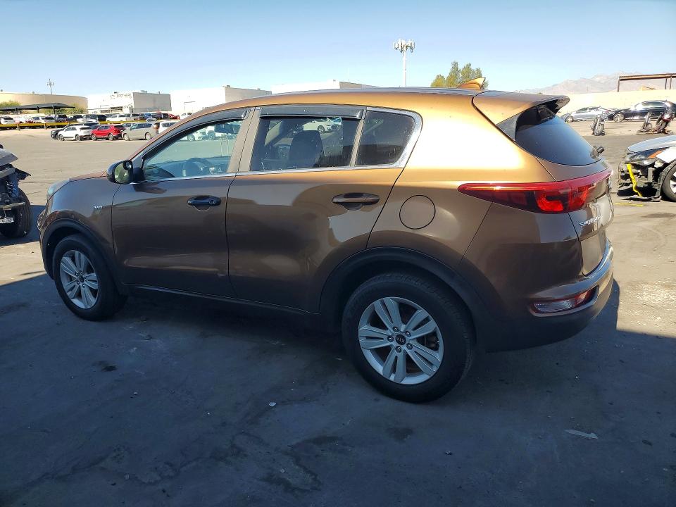 2017 Kia Sportage VIN KNDPMCAC6H7164465 COPART salvage auction — MINOR DENT/SCRATCHES, Ca - Certificate Of Title, sold $150 on 2026-07-29 (photo 2)