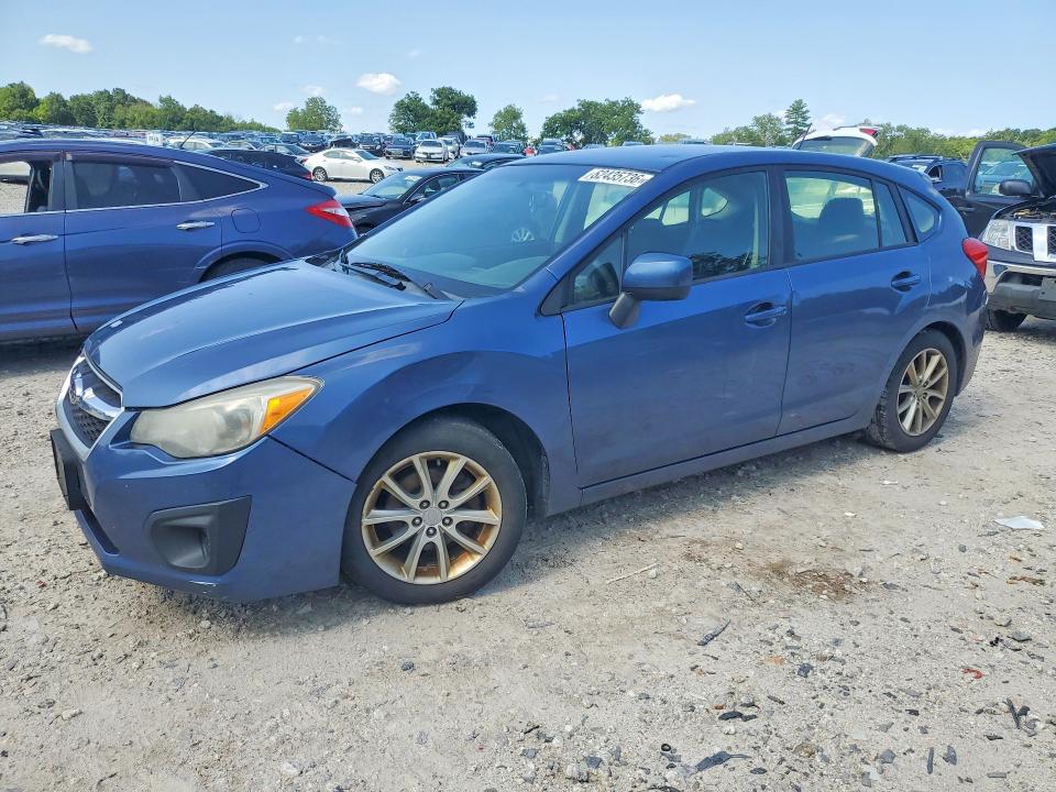 2013 Subaru Impreza VIN JF1GPAC6XDH838808 COPART salvage auction — MINOR DENT/SCRATCHES, Ma - Certificate Of Title, sold $200 on 2026-07-29 (photo 1)