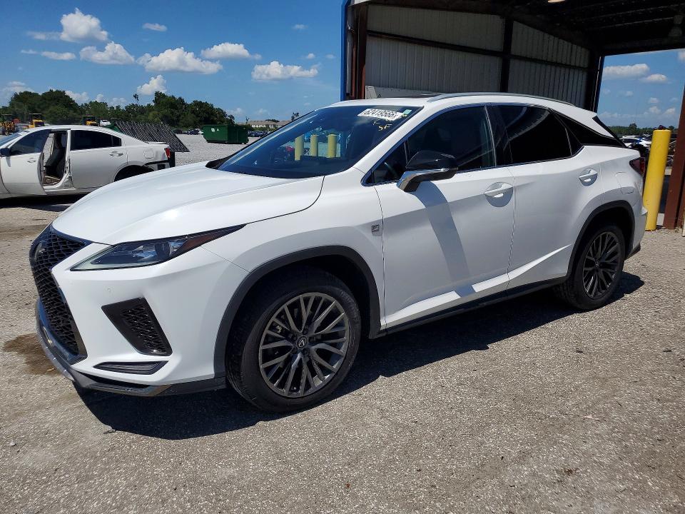 2021 Lexus Rx VIN 2T2YZMDA2MC287240 — COPART salvage auction photo