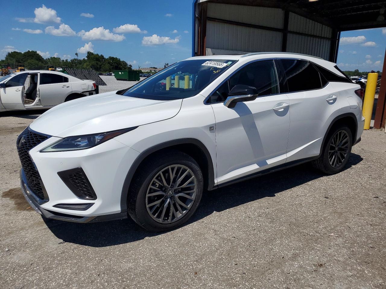 2021 Lexus RX 350 VIN 2T2YZMDA2MC287240 — COPART salvage auction photo