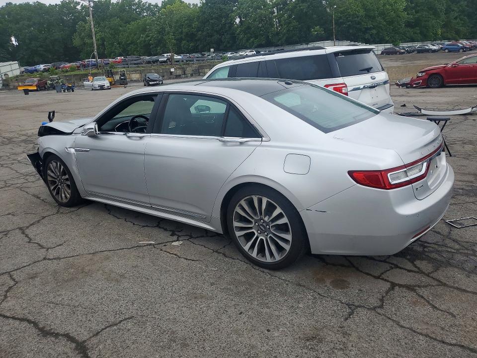 2017 Lincoln Continental VIN 1LN6L9NC6H5608060 COPART salvage auction — FRONT END, Salvage Title, sold $350 on 2026-07-23 (photo 2)