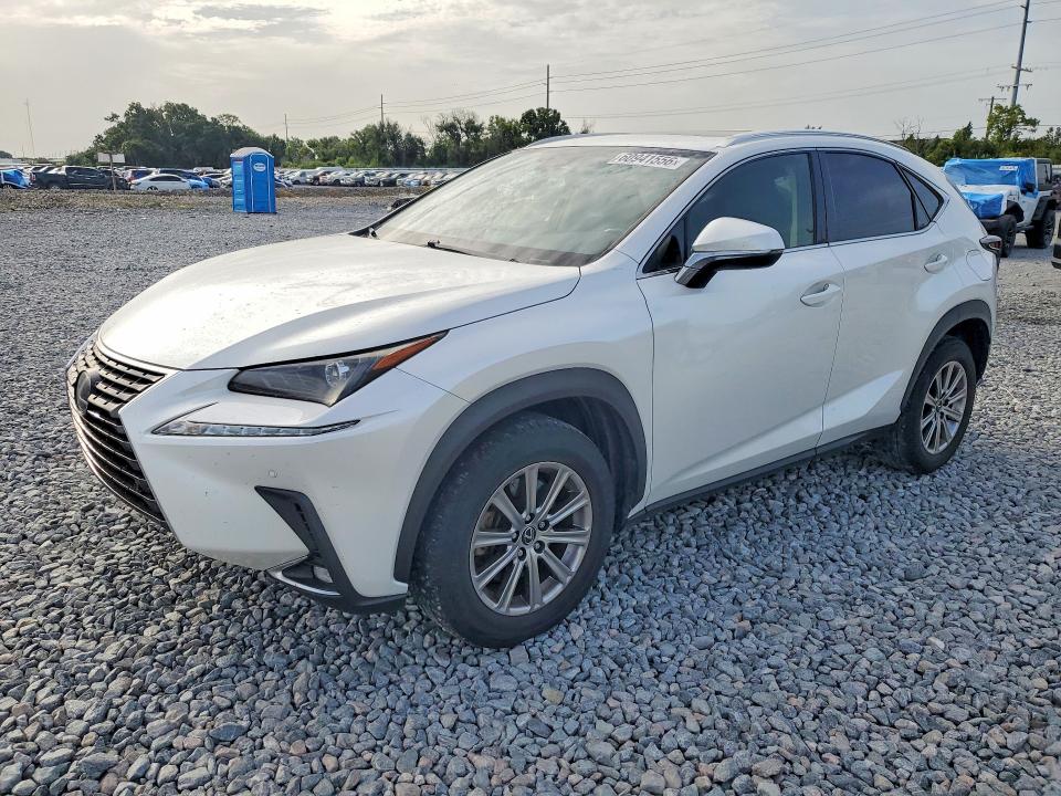 2020 Lexus Nx VIN JTJDARBZ7L5001472 COPART salvage auction — REAR END, Fl - Cert Of Title Slvg Rebuildable, sold $8,300 on 2026-07-21 (photo 1)