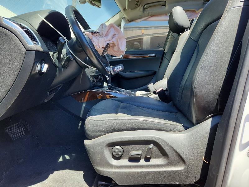 2012 Audi Q5 VIN WA1DKAFP9CA106851 COPART salvage auction — FRONT END, Ca - Dis/Dlr/Exp App For Dup Salvag, sold $850 on 2026-07-27 (photo 7)