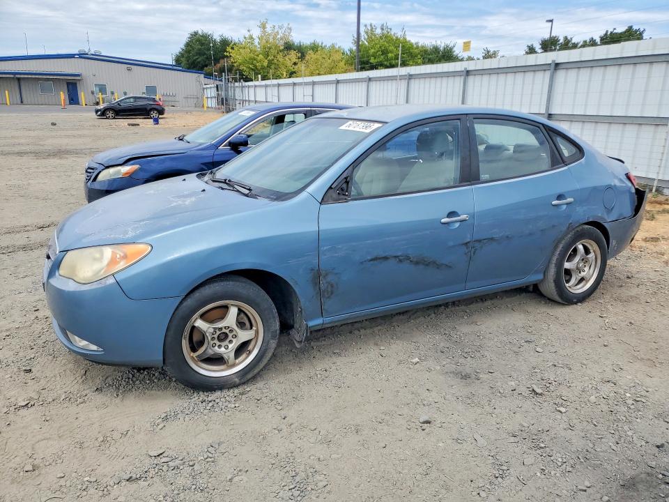 2007 Hyundai Elantra VIN KMHDU46D17U262454 COPART salvage auction — REAR END, CA - SALVAGE CERTIFICATE, sold $225 on 2026-07-21 (photo 1)