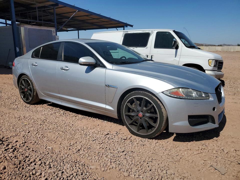 2015 Jaguar Xf VIN SAJWA0F75F8U65963 COPART salvage auction — FRONT END, Az - Certificate Of Title, sold $1,300 on 2026-07-16 (photo 4)