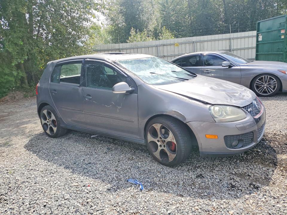 2007 Volkswagen Gti VIN WVWHV71K87W068292 COPART salvage auction — ROLLOVER, WA - BILL OF SALE, sold $275 on 2026-07-27 (photo 4)
