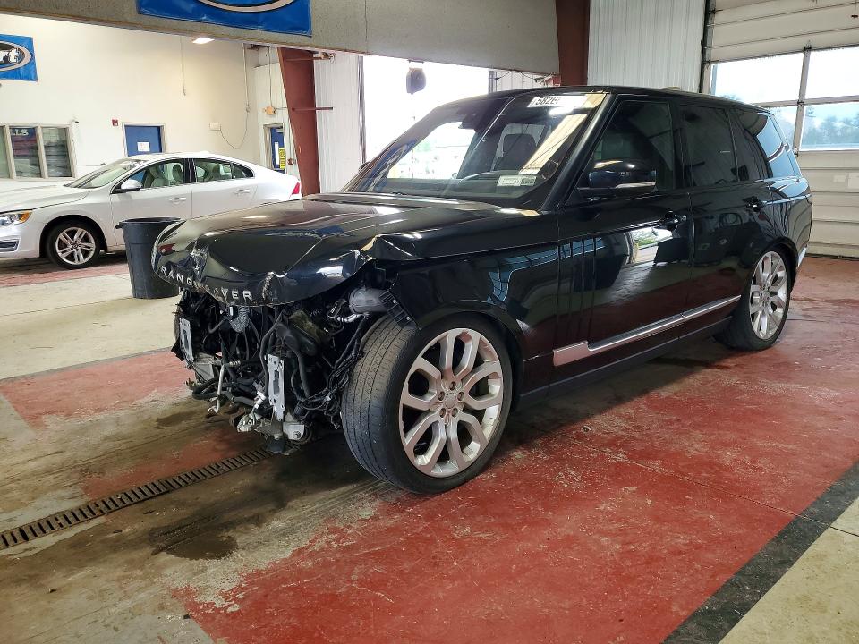2016 Land rover RANGE ROVER VIN SALGS2EF0GA294157 COPART salvage auction — FRONT END, Ny - Mv-907A Salvage Certificate, sold $4,600 on 2026-07-13 (photo 1)
