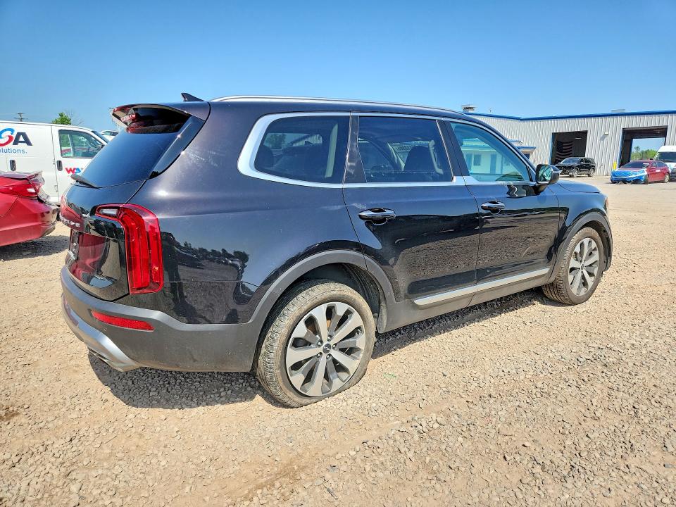 2022 Kia Telluride VIN 5XYP6DHCXNG216944 COPART salvage auction — FRONT END, NY - MV-907A SALVAGE CERTIFICATE, sold $5,400 on 2026-07-20 (photo 3)